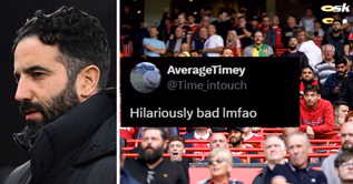 "Genuinely the worst player ever", "Hilariously bad" - Fans rip into Manchester United star for his performance in 1-0 loss to Arsenal
