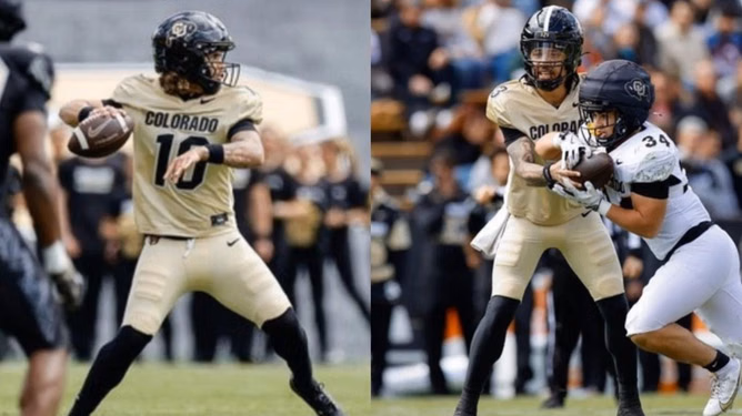 "Julian has a pure god given arm": Deion Sanders' star WR raves about Colorado QB while fans await Coach Prime's decision