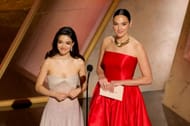 Rachel Zegler and Gal Gadot at the 97th Annual Oscars (Image via Getty)