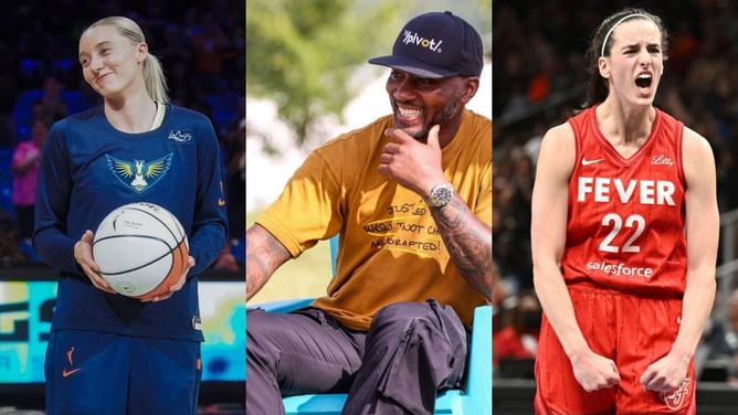 "Man going out his way to disrespect Caitlin Clark" - WNBA fans triggered over Ryan Clark's Paige Bueckers 'face' of the league claim