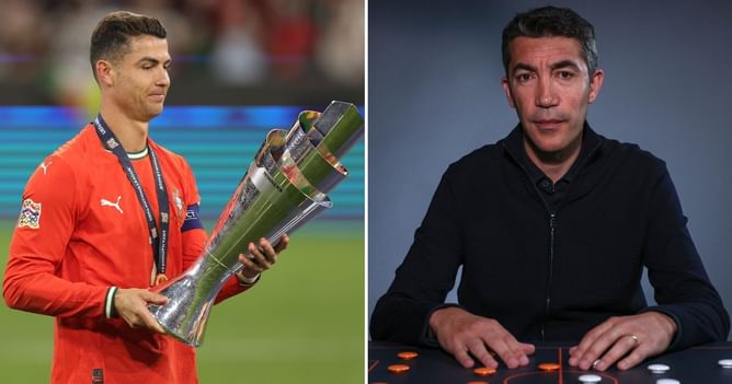 Benfica boss Bruno Lage namedrops Cristiano Ronaldo when speaking about figures that put Portugal football on the map