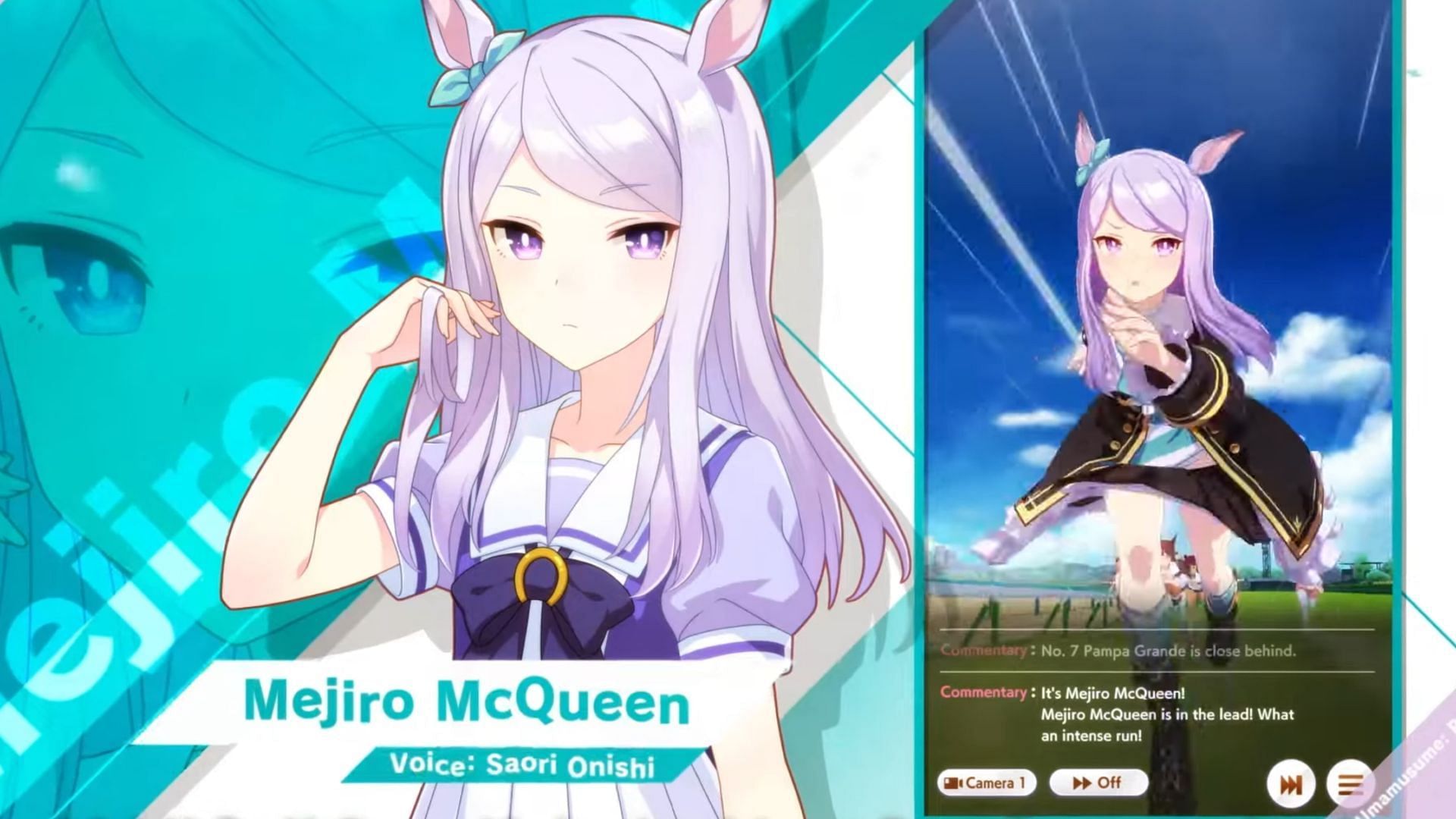 Mejiro McQueen in Umamusume: Pretty Derby (Image via Cygames)