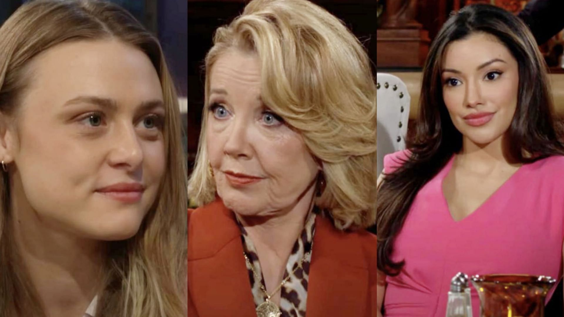 Claire, Nikki and Audra (Image via Youtube / Y&amp;R INSIDER)