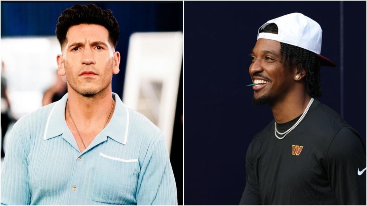 Jon Bernthal and Jayden Daniels (Credits: SK library and Bernthal