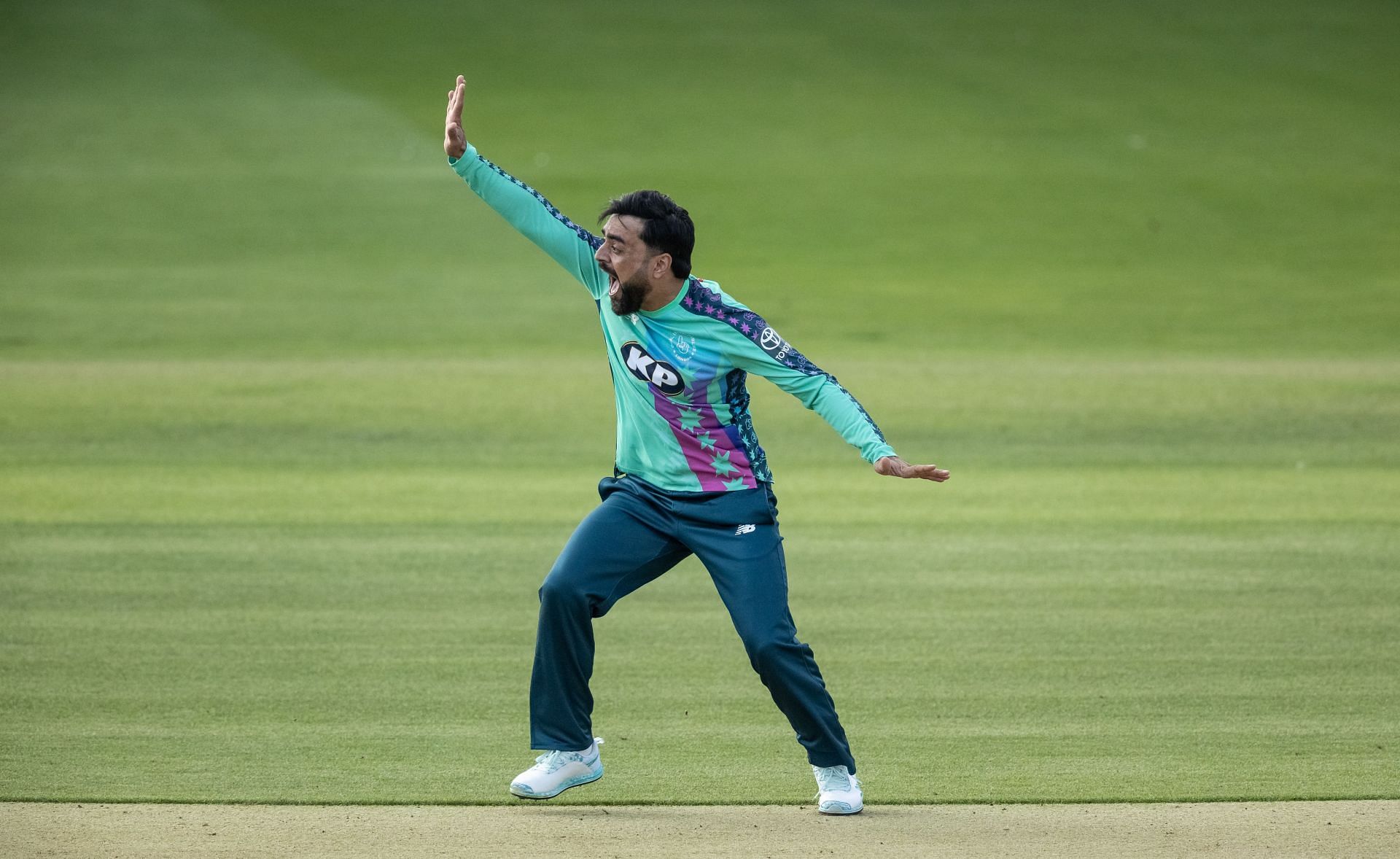Rashid Khan claimed The Player of the Match award. (Credits: Getty)