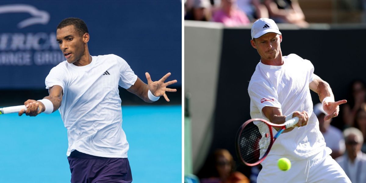 Felix Auger-Aliassime (L) vs Billy Harris (R) preview, (Source: Getty Images)