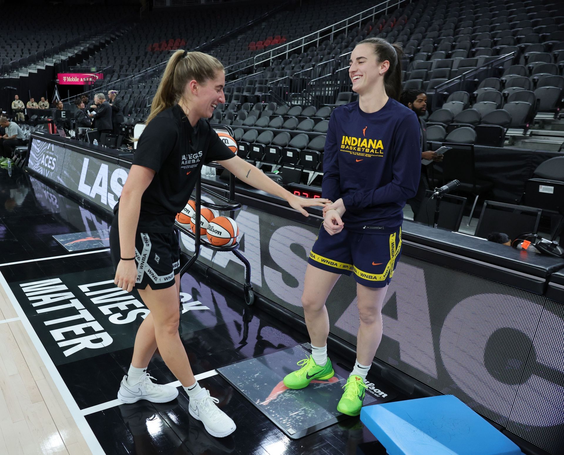 Indiana Fever v Las Vegas Aces - Source: Getty