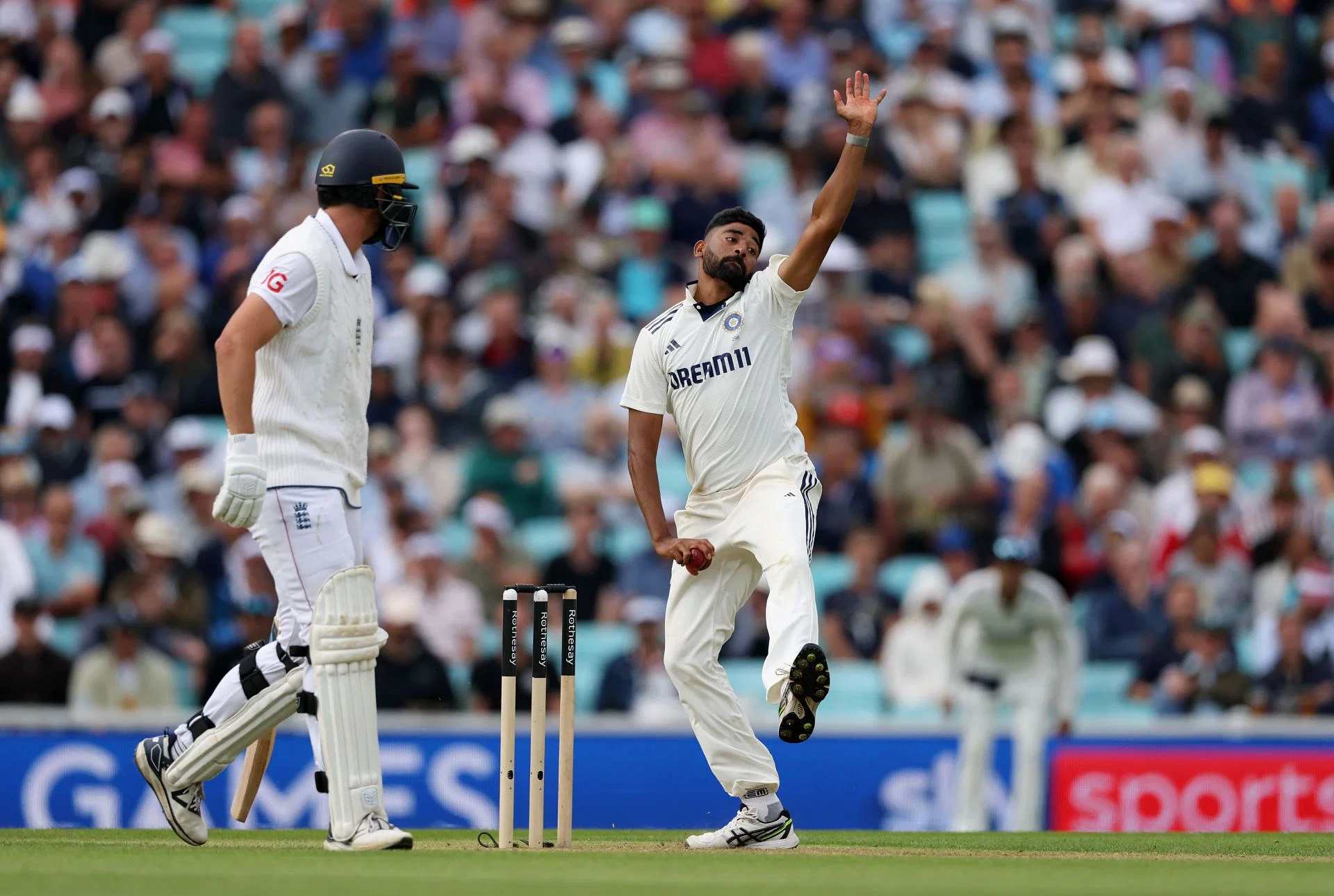 England v India - 5th Rothesay Test Match: Day Two - Source: Getty