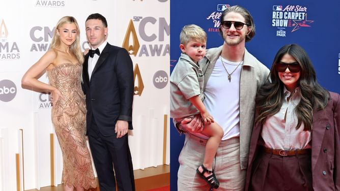 "Heart so full" - Alex Bregman’s wife Reagan melts hearts with son Knox’s reunion with Josh Hader’s little one over backyard baseball fun