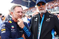 Christian Horner with Flavio Briatore at the F1 Dutch GP - Source: Getty