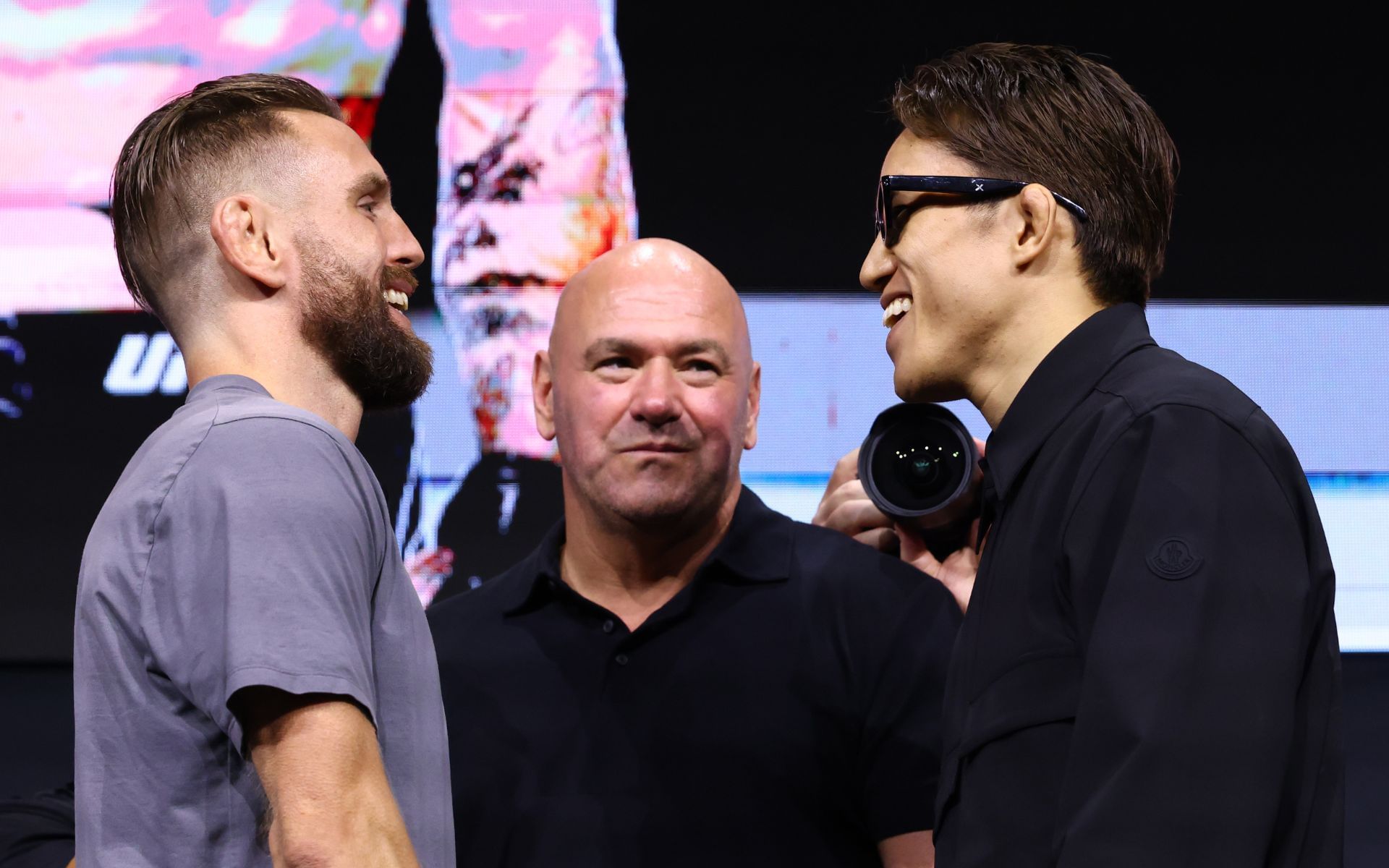 Tim Elliott and Kai Asakura square off. [Image courtesy: Getty]