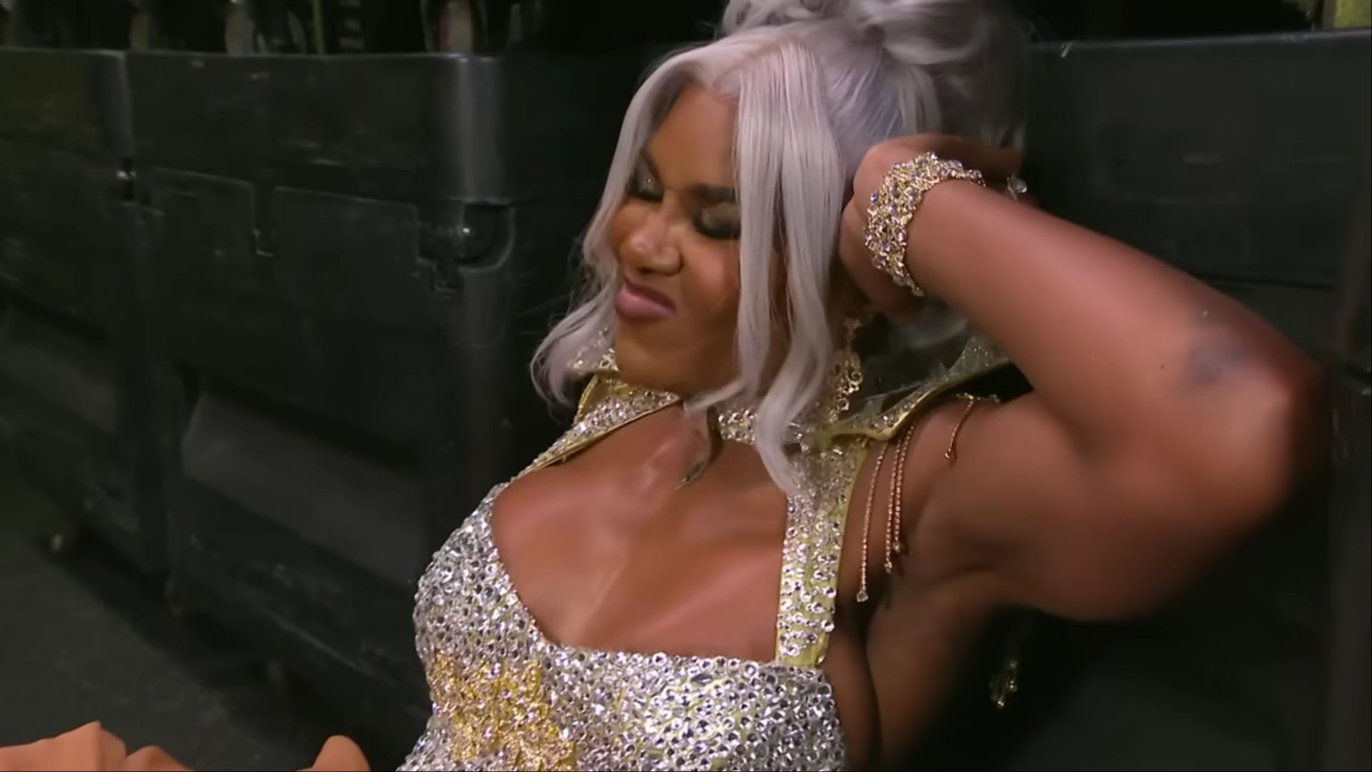 Jade Cargill had an injury late last year. (Photo: WWE on YouTube)
