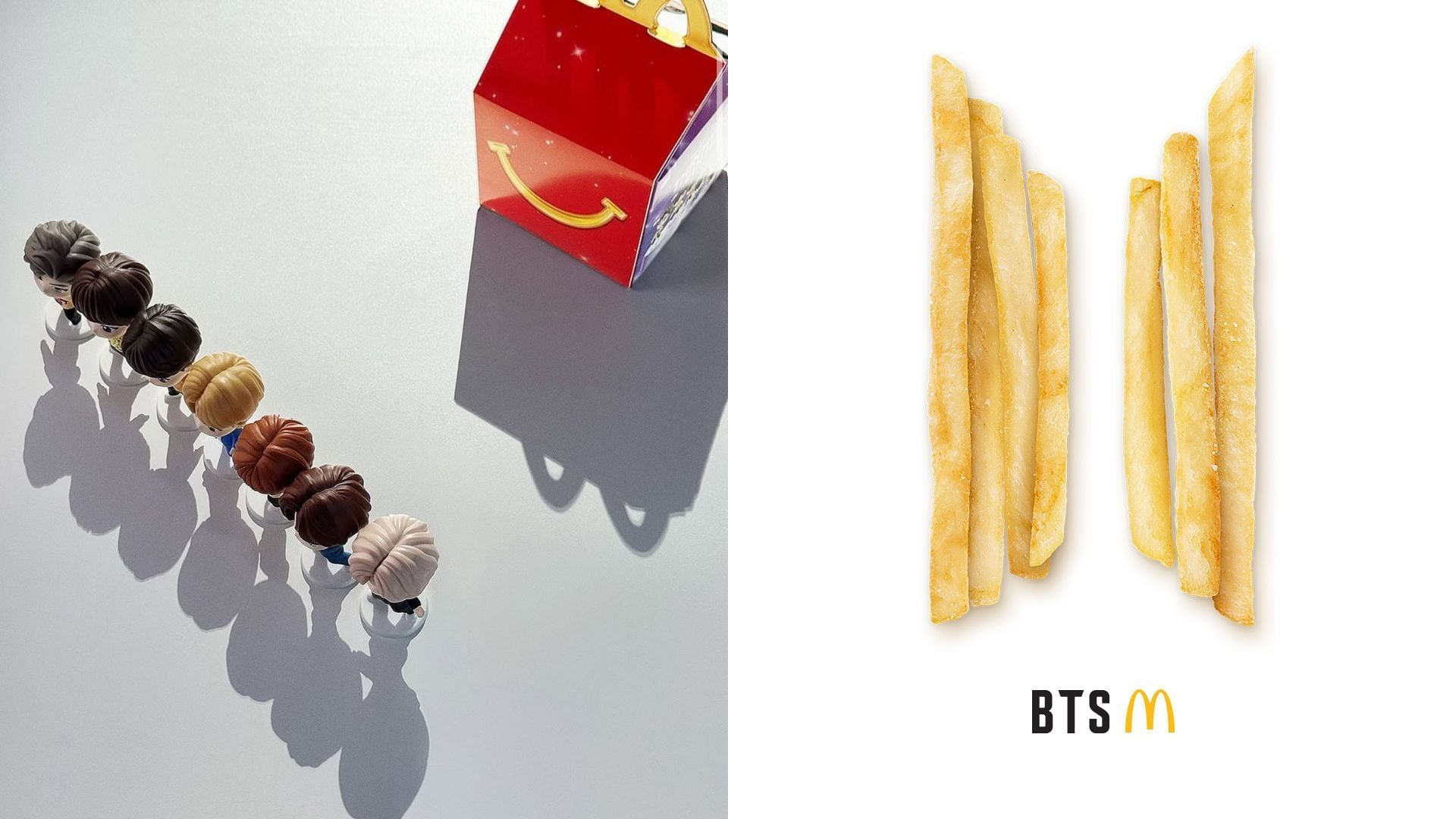 BTS x McDonalds (Image via Instagram/@mcdonalds, X/@McDonalds)