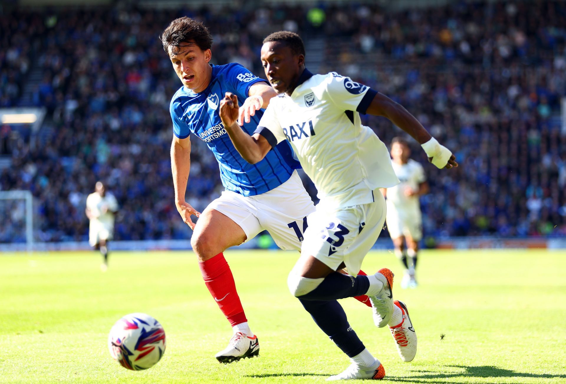 Portsmouth FC v Oxford United FC - Sky Bet Championship - Source: Getty