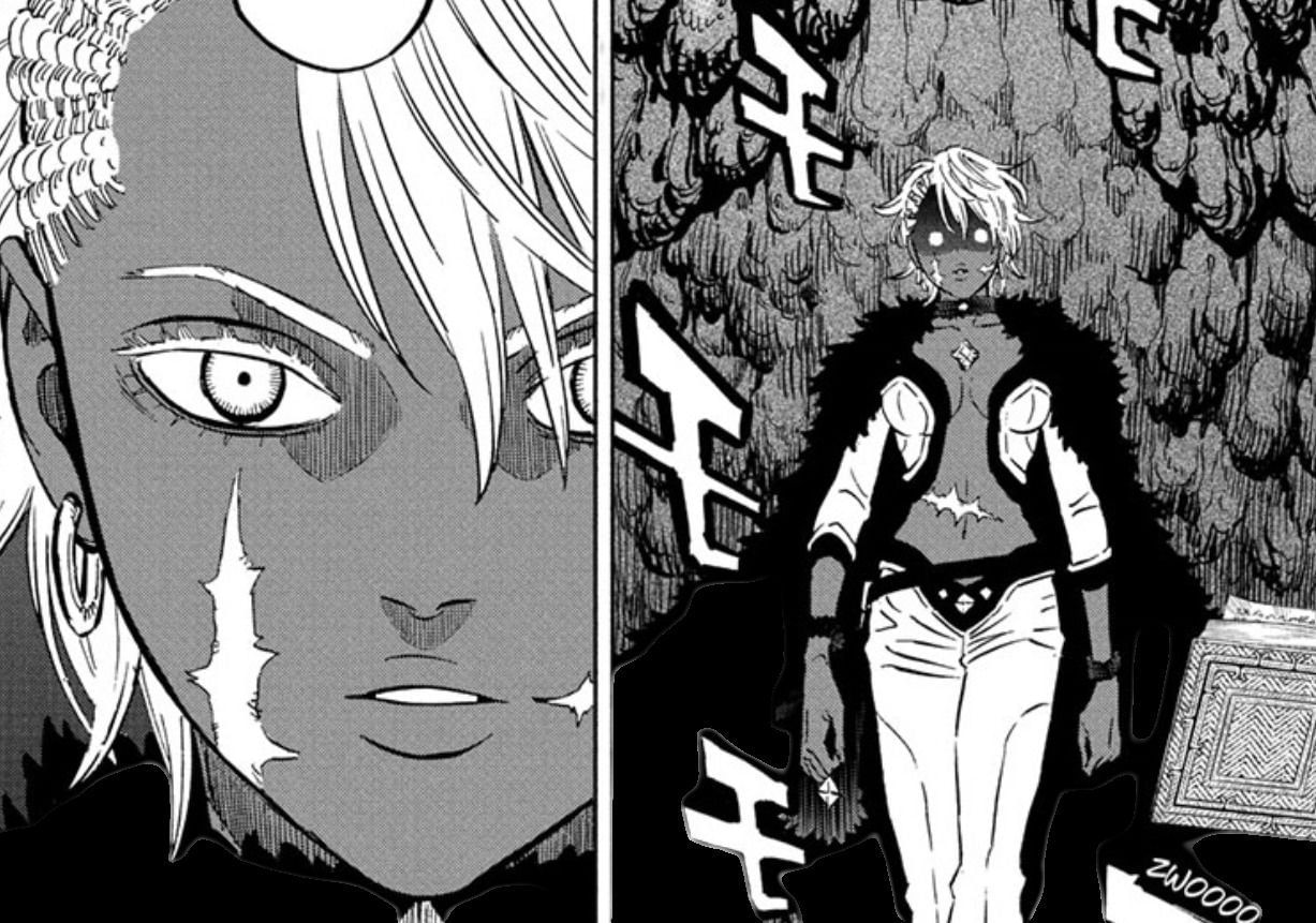 Feremena as seen in Black Clover chapter 382 (Image via Shueisha)
