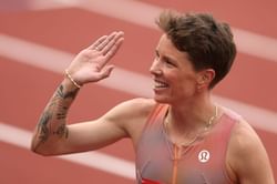 Despite missing Silesia DL meet podium, Nikki Hiltz sends strong statement on finish as they celebrate their run with girlfriend Emma Gee