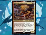 This Rock Lobster's easily one of the best Commanders in this latest MTG set (Image via Wizards of the Coast)