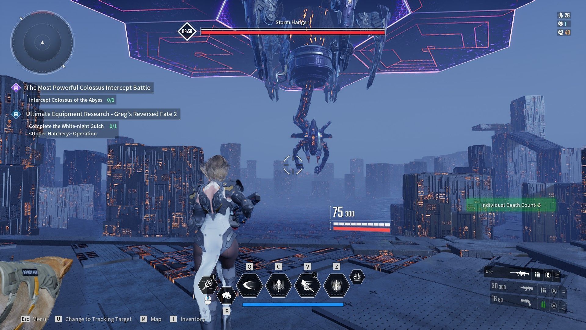 Storm Hanger boss arena in The First Descendant (Image via Nexon)