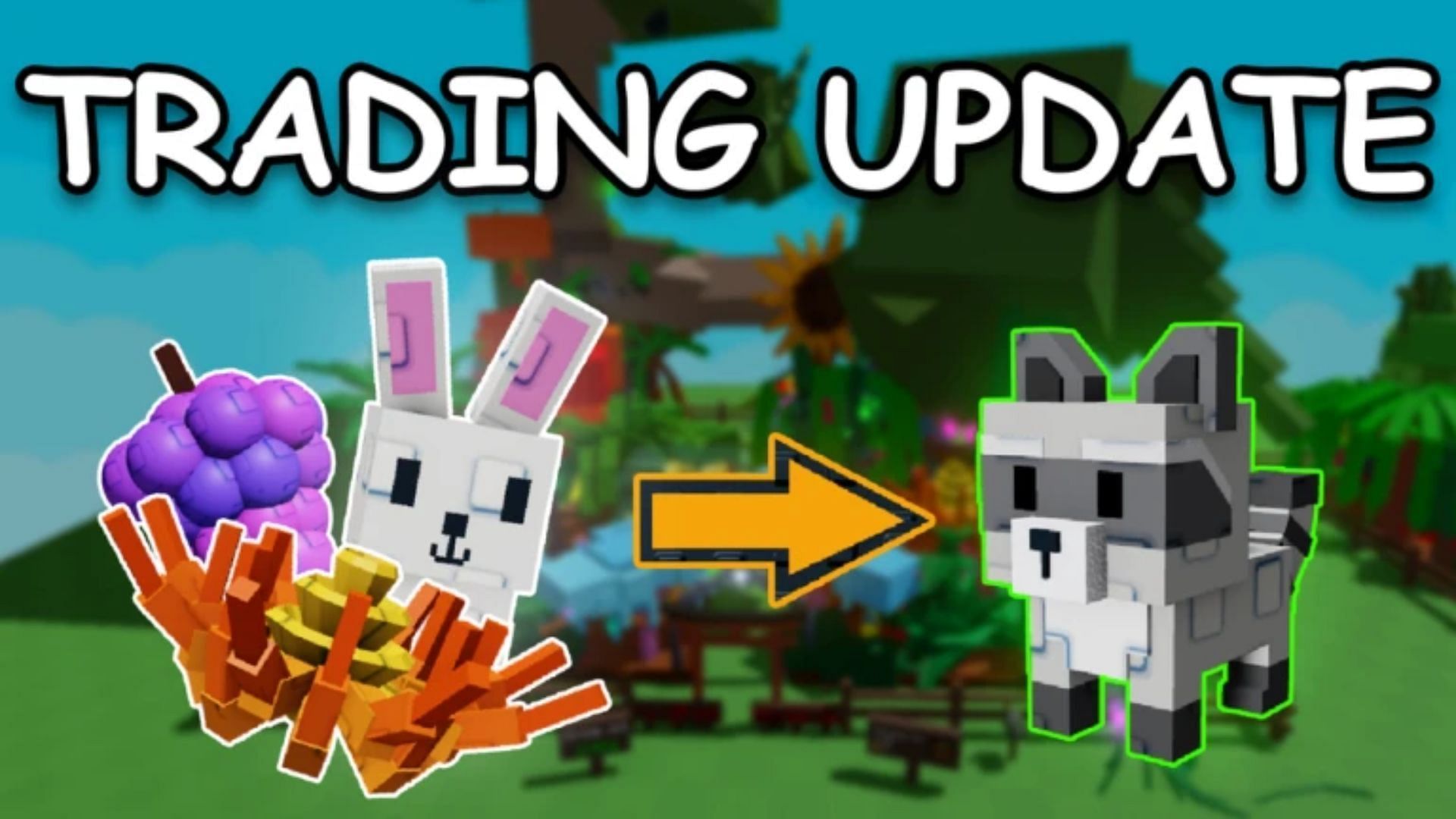 All Pets in Grow a Garden Trading and Cooking update