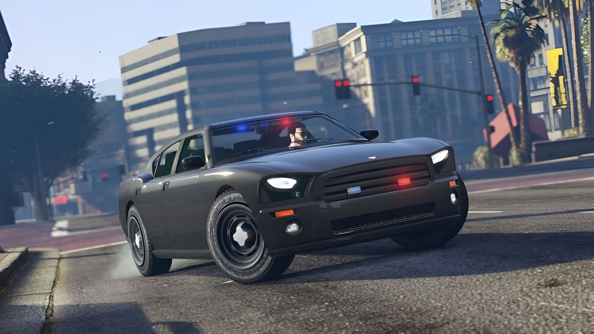 Here&#039;s a look at the FIB Buffalo in action (Image via Rockstar Games)