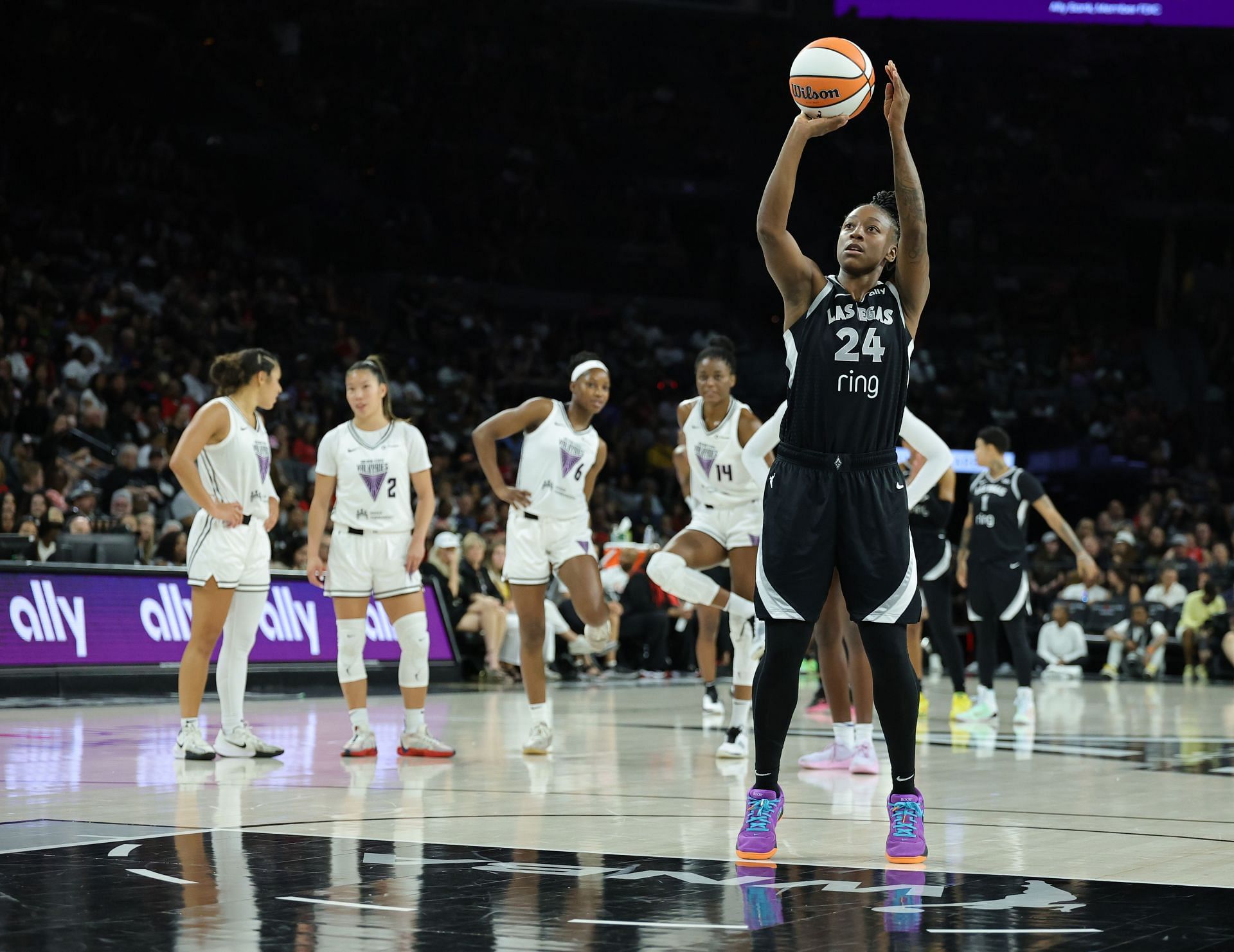 Golden State Valkyries v Las Vegas Aces - Source: Getty