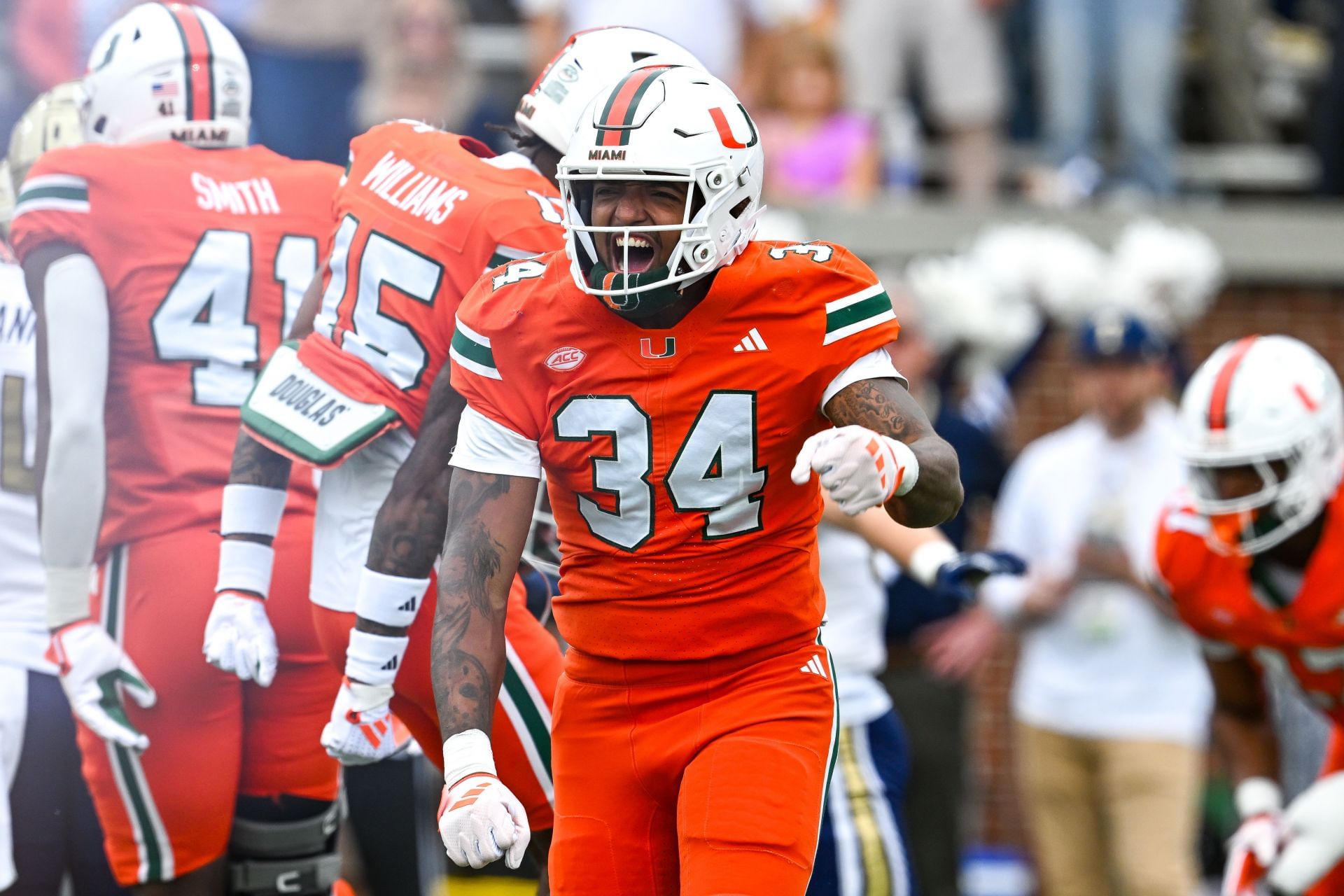 COLLEGE FOOTBALL: NOV 09 Miami at Georgia Tech - Source: Getty