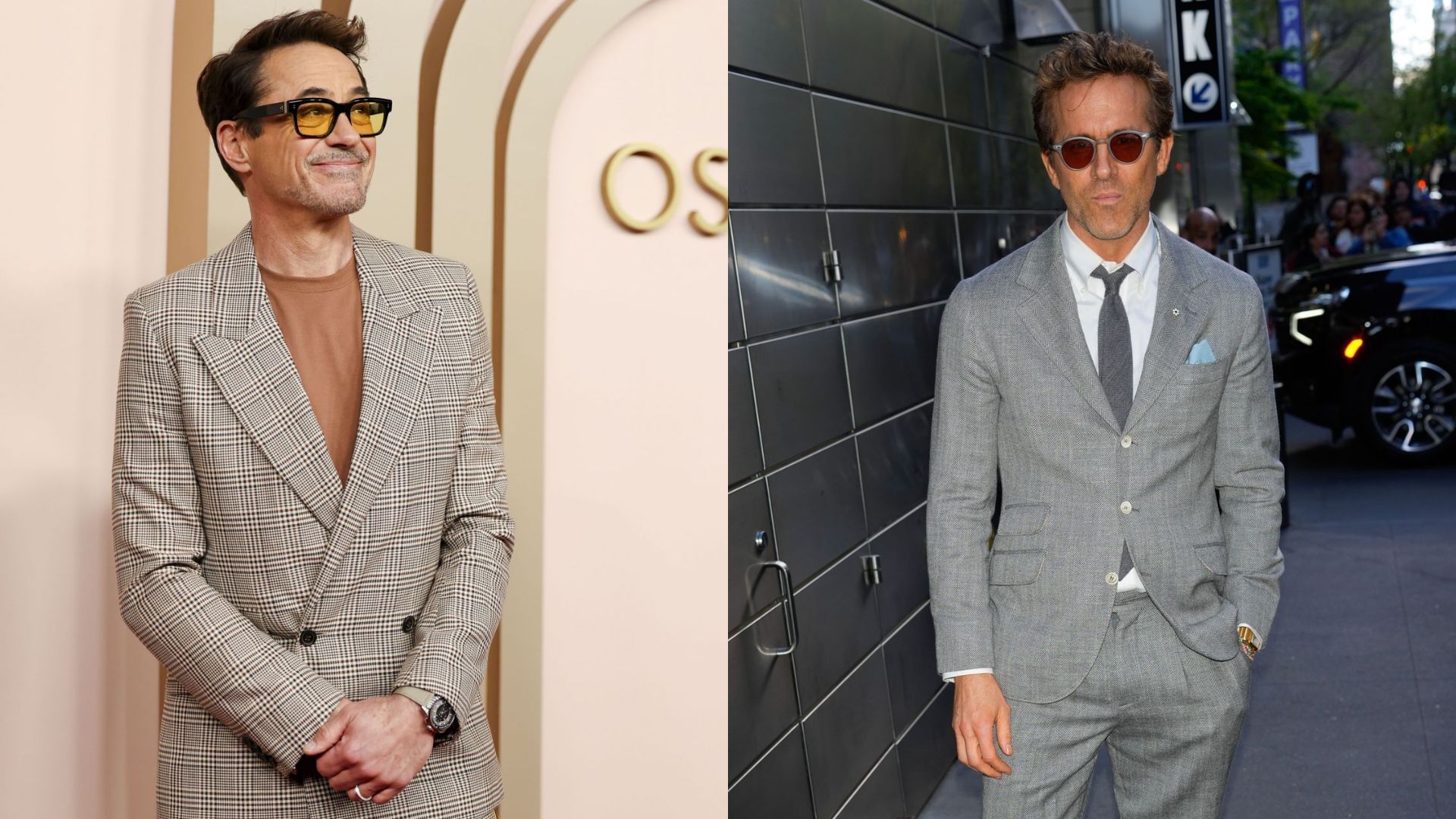 Robert Downey Jr., Ryan Reynolds (Images via Getty)