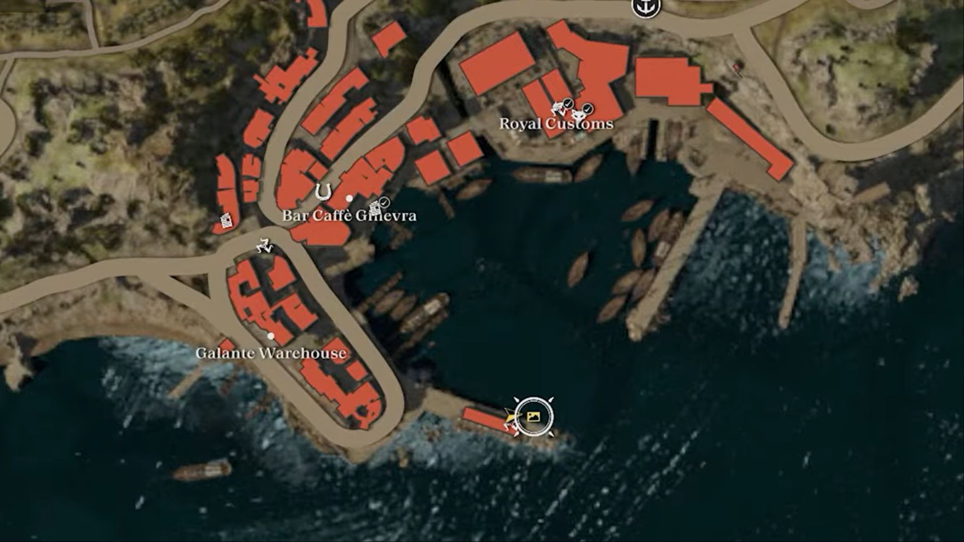 Porto Almaro photo location (Image via 2K)