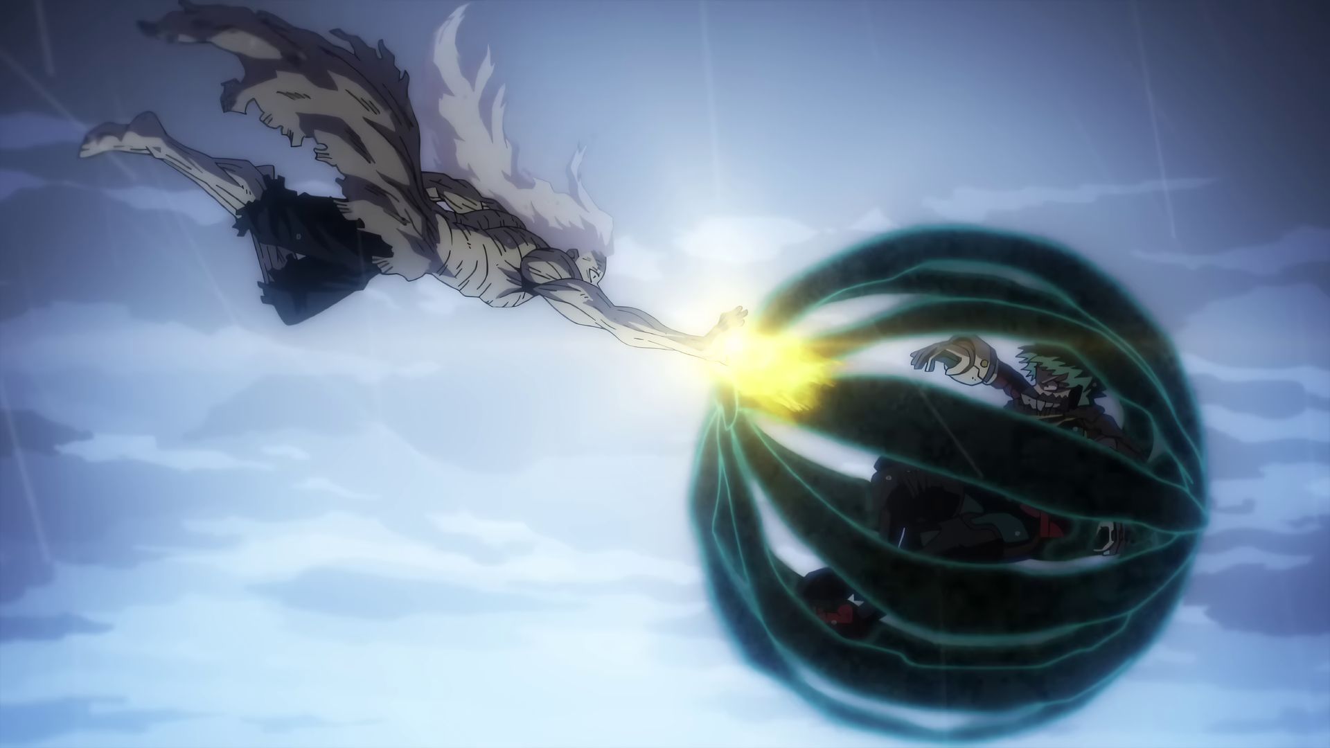 Deku vs Shigaraki (Image via Studio Bones)