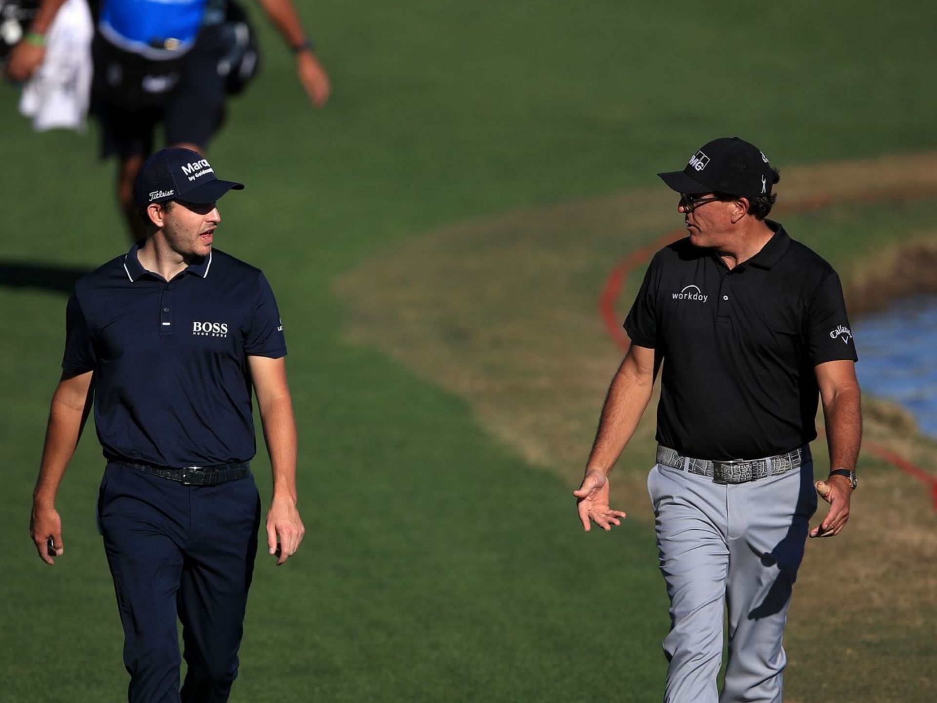 Patrick Cantlay and Phil Mickelson (Image via Getty)