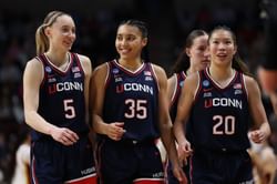 "Paige Bueckers, Aubrey and Chen the only ones missing": UConn fans react to Huskies squad announcement with polaroids of Azzi Fudd and co.