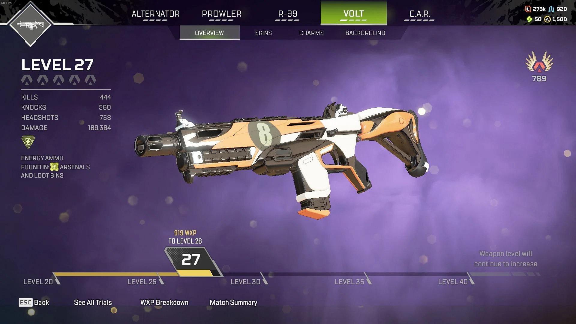 Volt SMG in EA&#039;s battle royale (Image via Sportskeeda Gaming/EA)