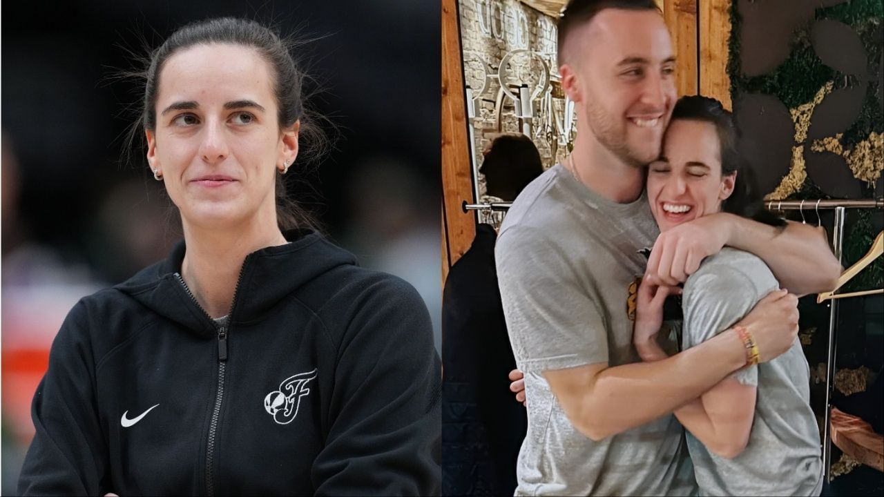 WNBA fans reacted to Caitlin Clark&rsquo;s boyfriend accompanying her for a road trip game against Lynx [Picture Credit: Getty, IG/@connor_m30]
