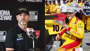 Jimmie Johnson bows down to Alex Palou's greatness after the CGR driver dominantly wins 4th IndyCar title