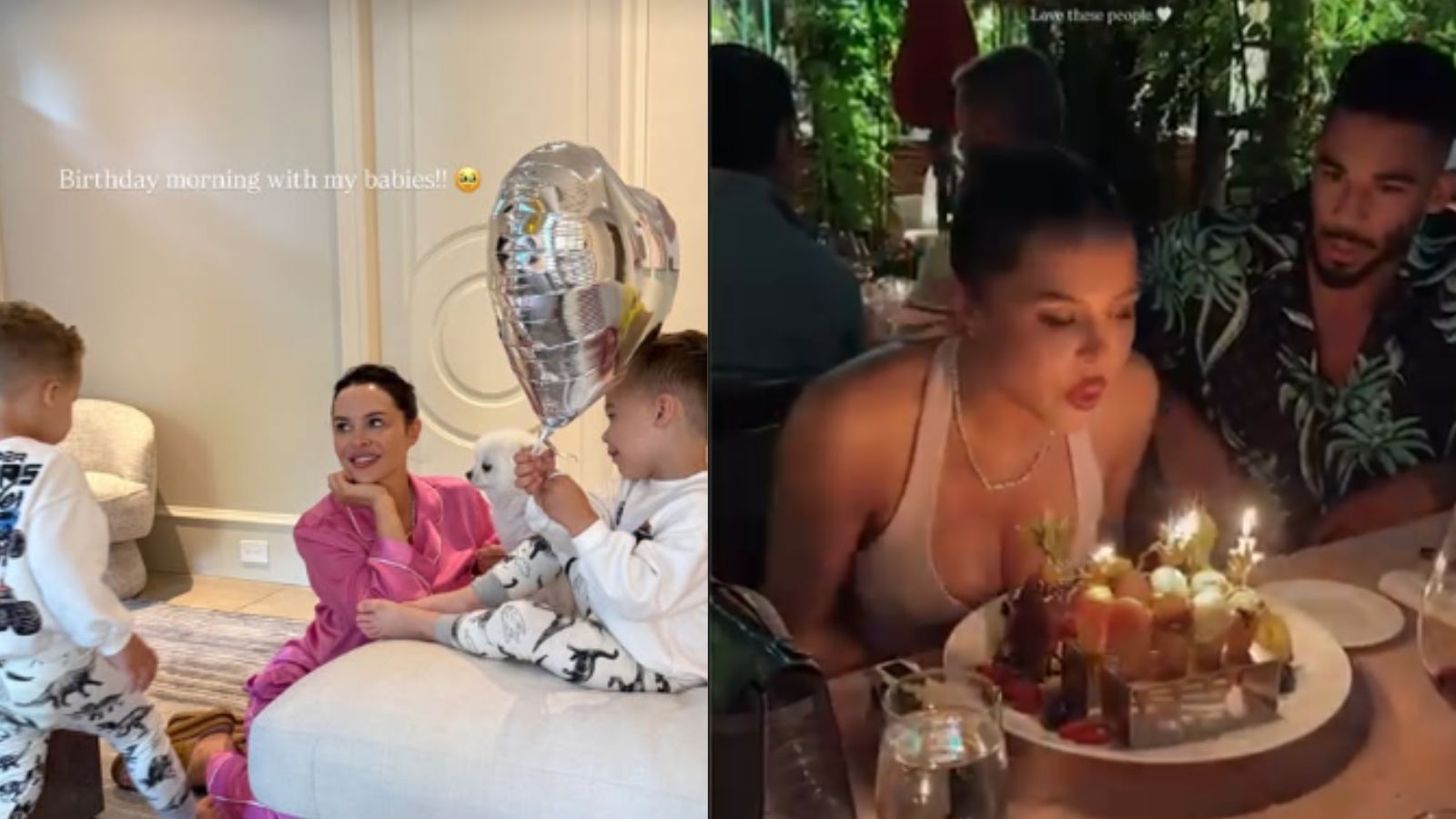 &quot;Birthday morning with my babies&quot;: Evander Kane