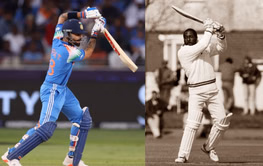Virat Kohli vs Viv Richards - comparing their stats in ODI cricket