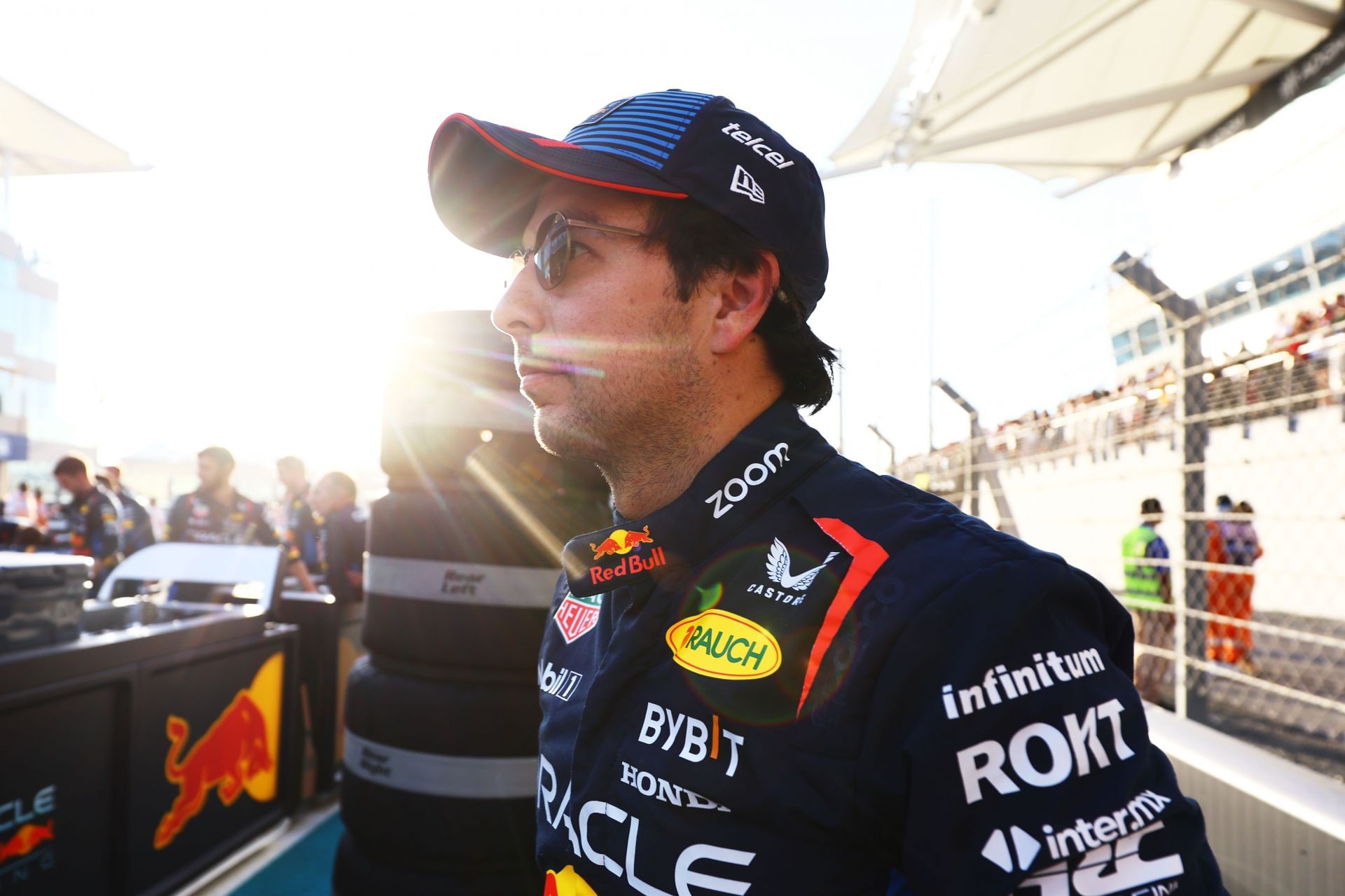Sergio Perez during the 2024 Abu Dhabi Grand Prix - Source: Getty