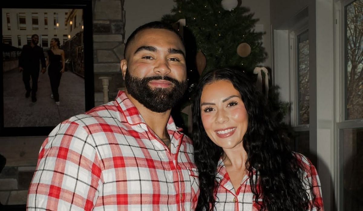 Gable Steveson and his girlfriend Madelyn Jo Mitchell - Source: Instagram