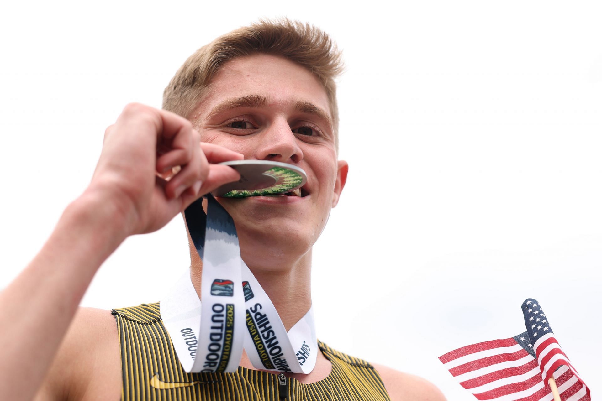 "The stadium exploded"- 16-year-old Cooper Lutkenhaus opens up on final moments of 800m race at USA Nationals that earned him World Championships spot