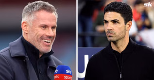 "Mikel Arteta definitely stole him from Liverpool" - Jamie Carragher claims Arsenal boss convinced star to snub move to Anfield side