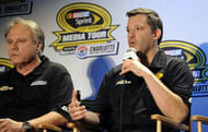 SHR co-owners during the Sprint Media Tour at the Charlotte Convention Center - Source: Imagn