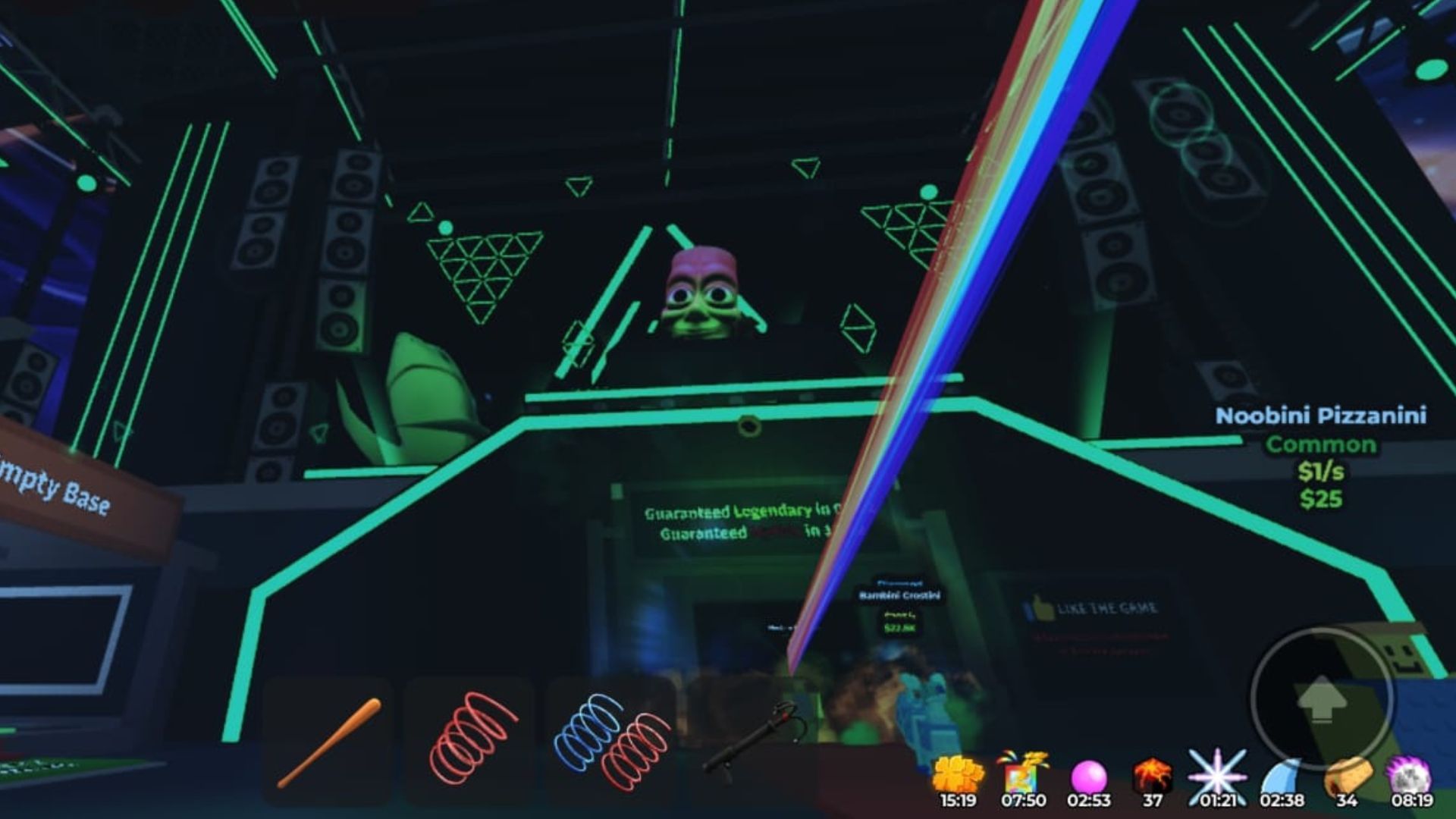 Multiple events are triggered during Admin Abuse (Image via Roblox)