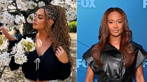 Joy Taylor sends 1-word message as Kayla Nicole poses in neon- yellow swimsuit during vacation in Mykonos