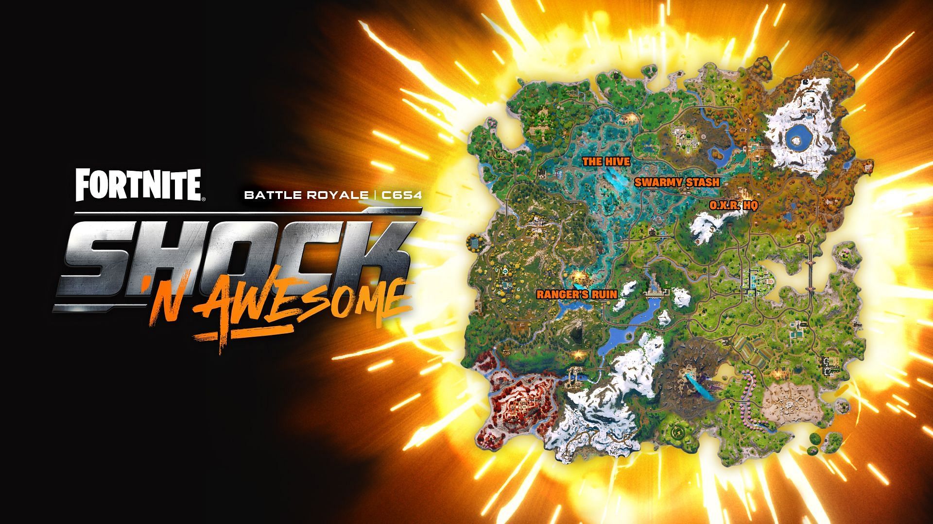 Chapter 6 Season 4 map (Image via Epic Games)