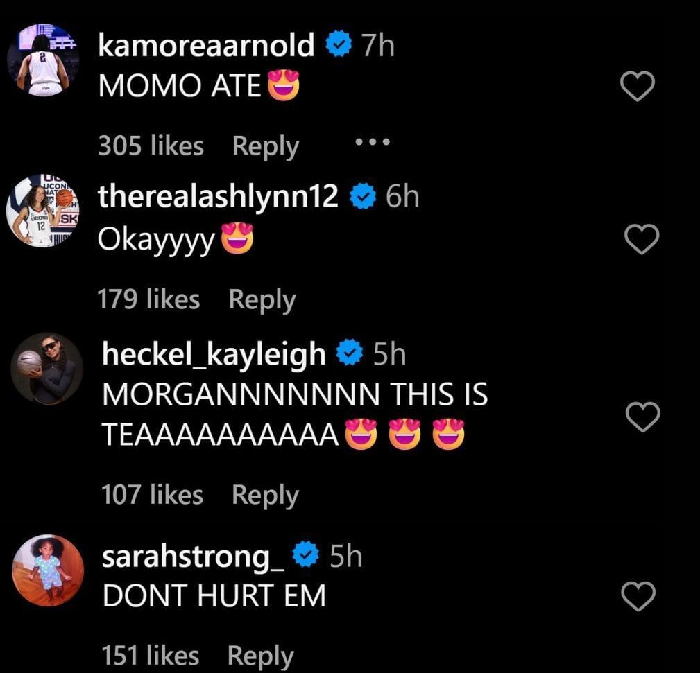 Screenshot via Instagram (@morgancheli/IG)