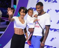 Teyana Taylor and Iman Shumpert arrive at the 2017 MTV Video Music Awards at The Forum on August 27, 2017 in Inglewood, California. (Photo by Gregg DeGuire/Getty Images) - Source: Getty