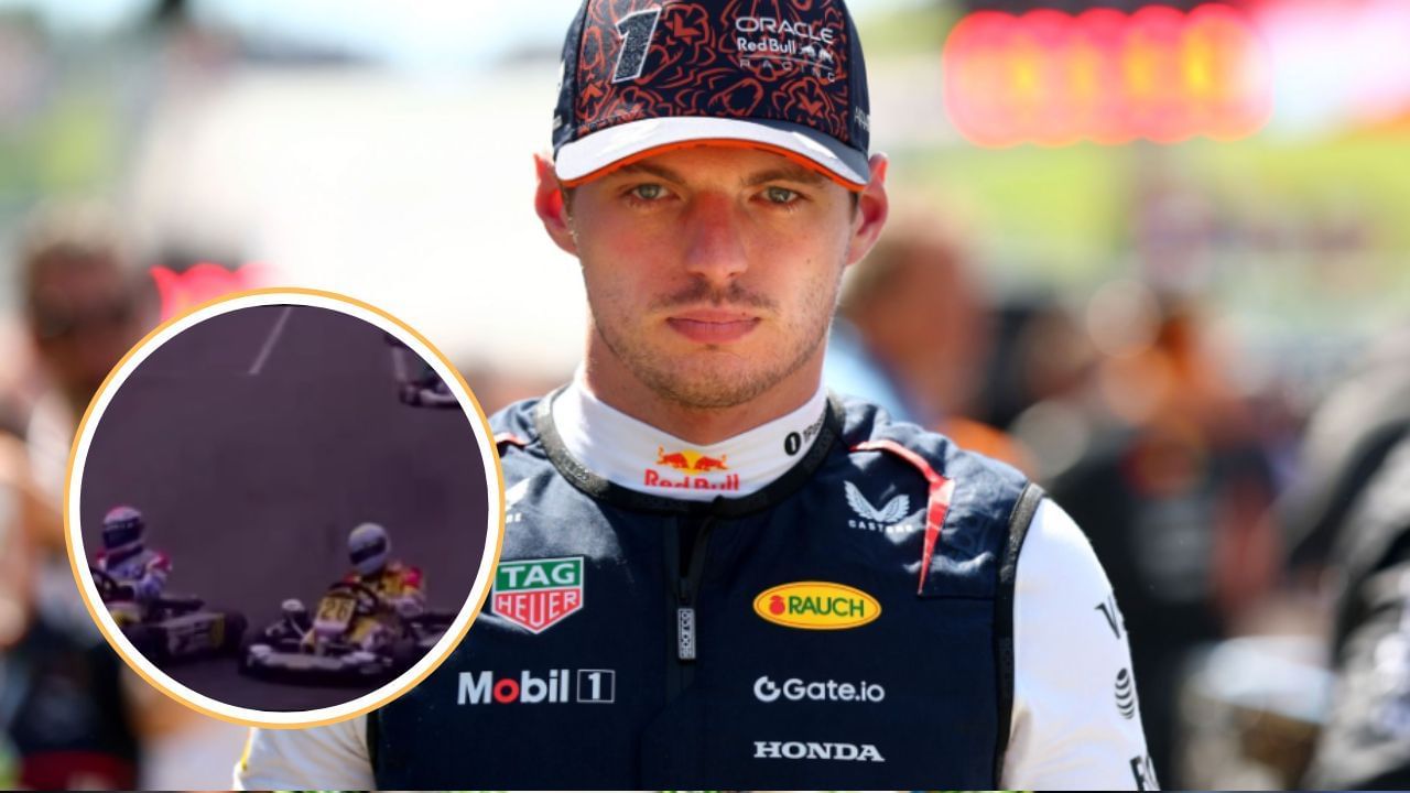 Max Verstappen and Sophie Kumpen