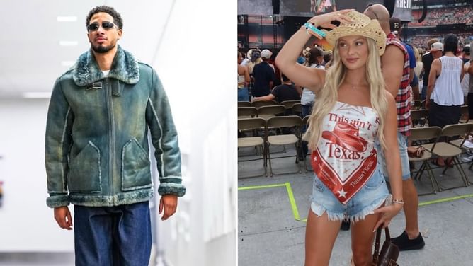 “Torn Achilles ain’t got nothin’ on us": Jade Jones shows love for Tyrese Haliburton as newly engaged couple moves into dream home during his recovery