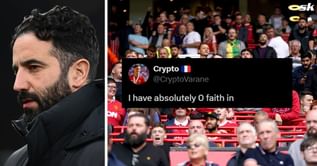 "Games over before it even started", "Don't trust him" - Manchester United fans react as star included in XI to face Arsenal