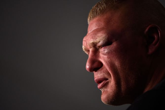 Triple H has subtly revealed Brock Lesnar’s in-ring return date on WWE SmackDown